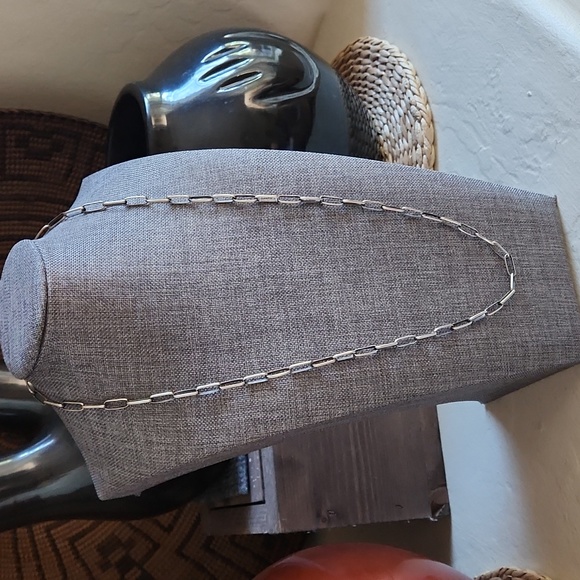 NWOT Native American Navajo Handmade Sterling 24" Paperclip Chain Necklace 🩶🖇 - Picture 10 of 12